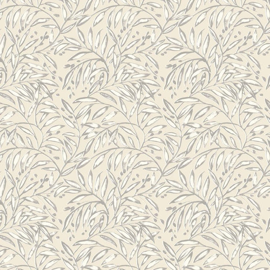 Lorena Vine Wallpaper - Linen - Ohpopsi - RON50108W - Premier Wallcovering
