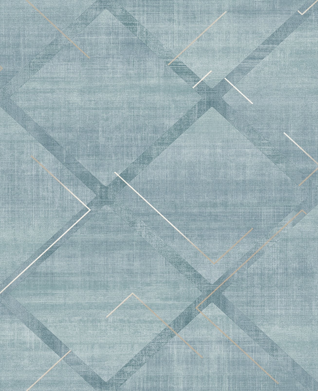 Lorenzo Geo Wallpaper - Breathe - Graham & Brown - 124121 - Premier Wallcovering