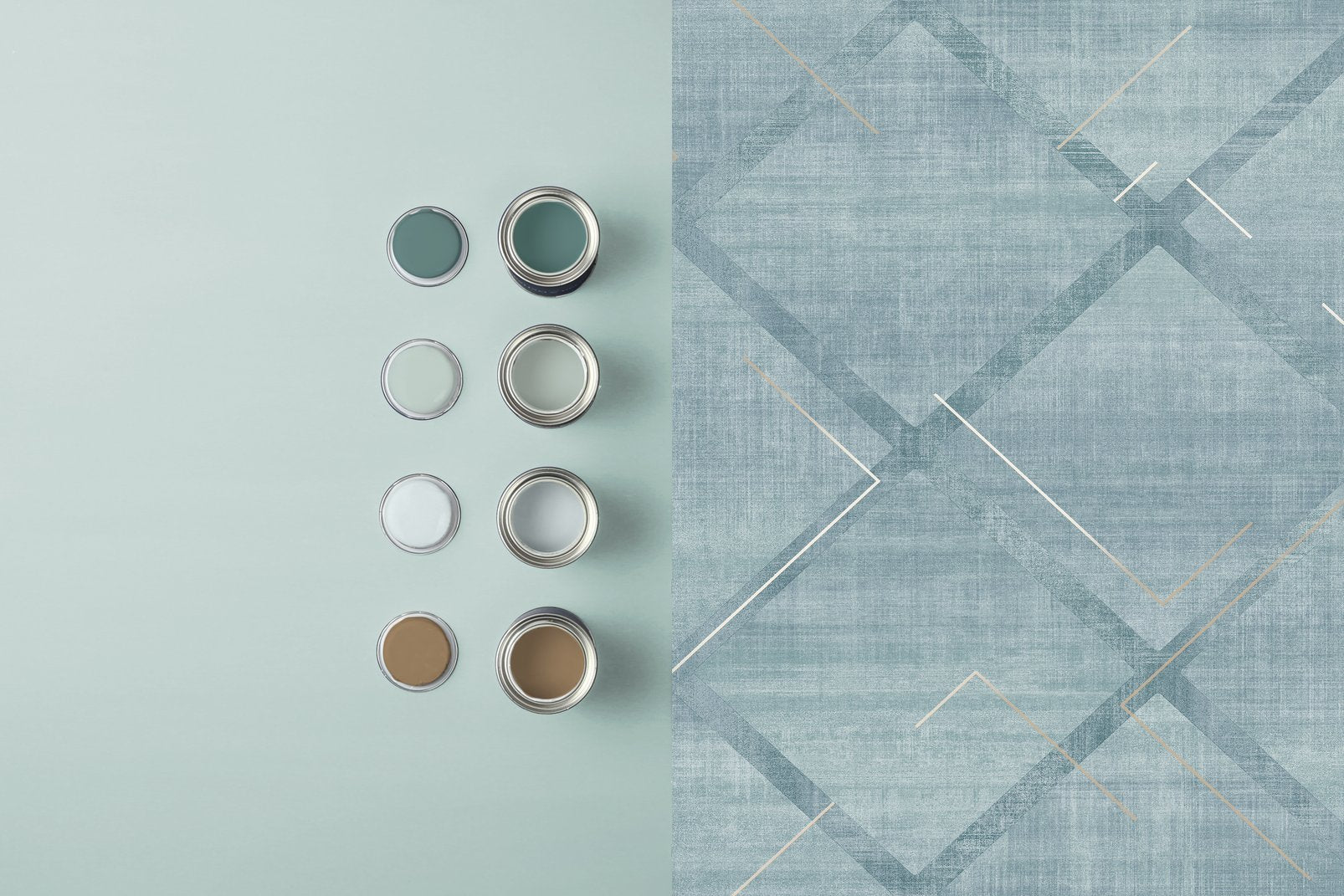 Lorenzo Geo Wallpaper - Breathe - Graham & Brown - 124121 - Premier Wallcovering