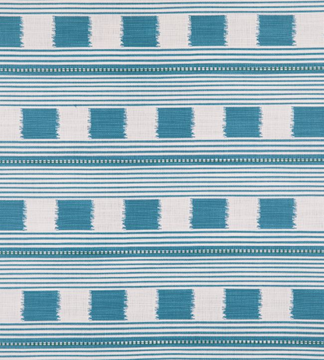 Lost and Found Performance Fabric - Turchese - Christopher Farr Cloth - CF11509 - 01 - Premier Wallcovering