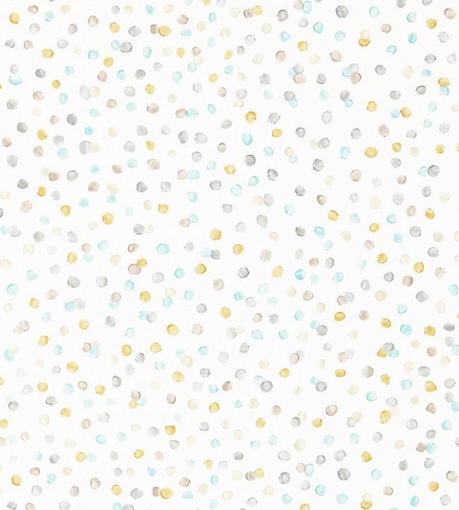 Lots Of Dots Wallpaper - Hemp / Biscuit / Maize - NSCK111283 - Scion - Premier Wallcovering