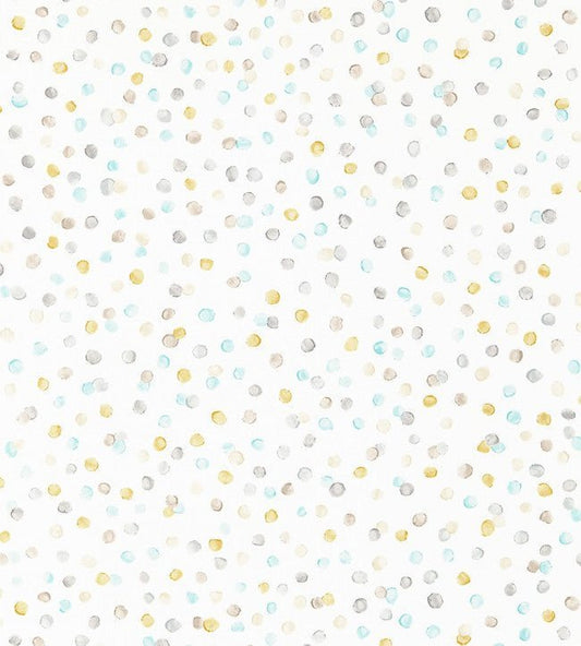 Lots Of Dots Wallpaper - Pistachio / Pimento / Denim - NSCK111282 - Scion - Premier Wallcovering
