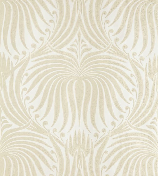 Lotus Wallpaper - Cream - 2003 - Farrow & Ball - Premier Wallcovering