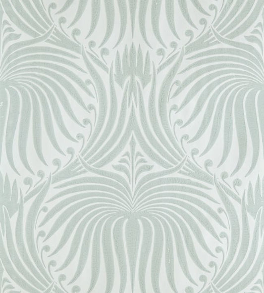 Lotus Wallpaper - Pavilion Blue - 2051 - Farrow & Ball - Premier Wallcovering