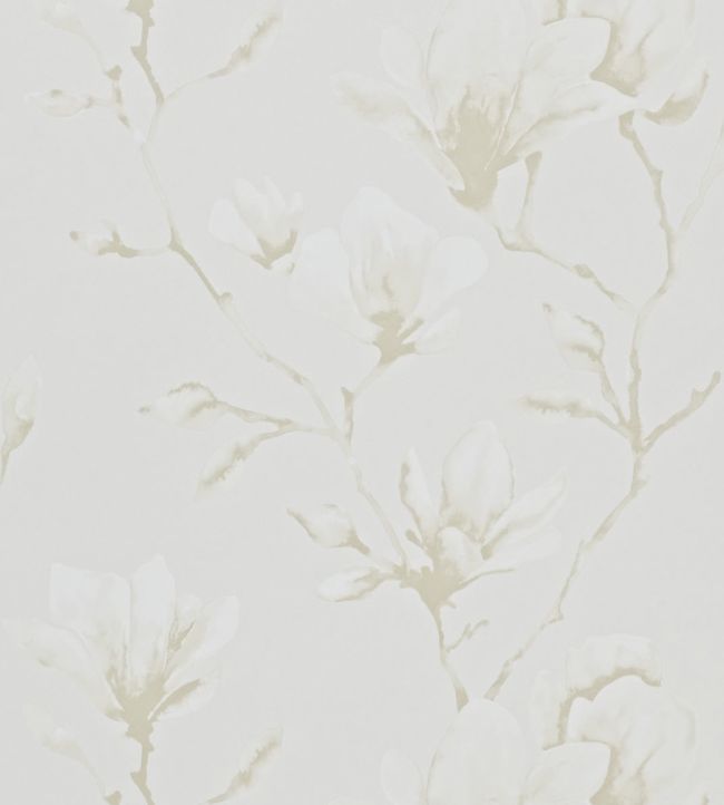 Lotus Wallpaper - Pearl - HMOW110877 - Harlequin - Premier Wallcovering