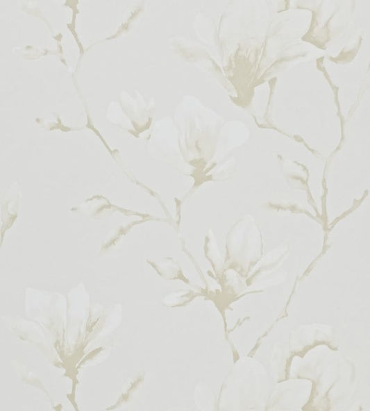 Lotus Wallpaper - Pearl - HMOW110877 - Harlequin - Premier Wallcovering