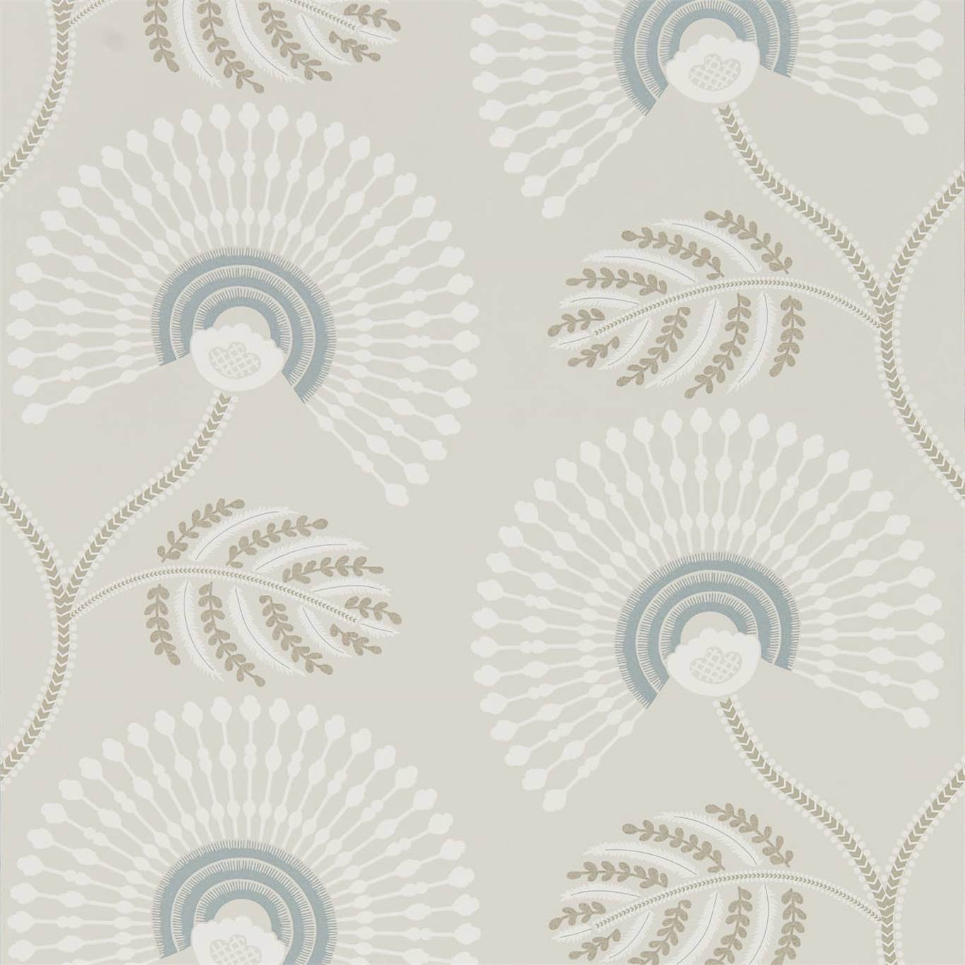 Louella Wallpaper - Seaglass/Pearl - Harlequin - HPUT111910 - Premier Wallcovering