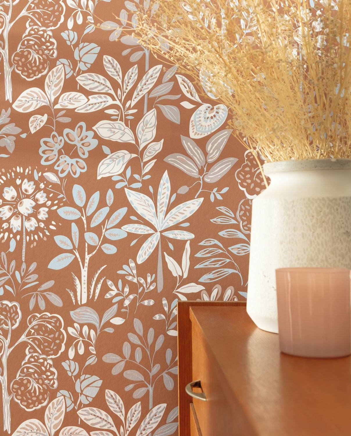Louise Wallpaper - Caramel - Caselio - 103112060 - Premier Wallcovering