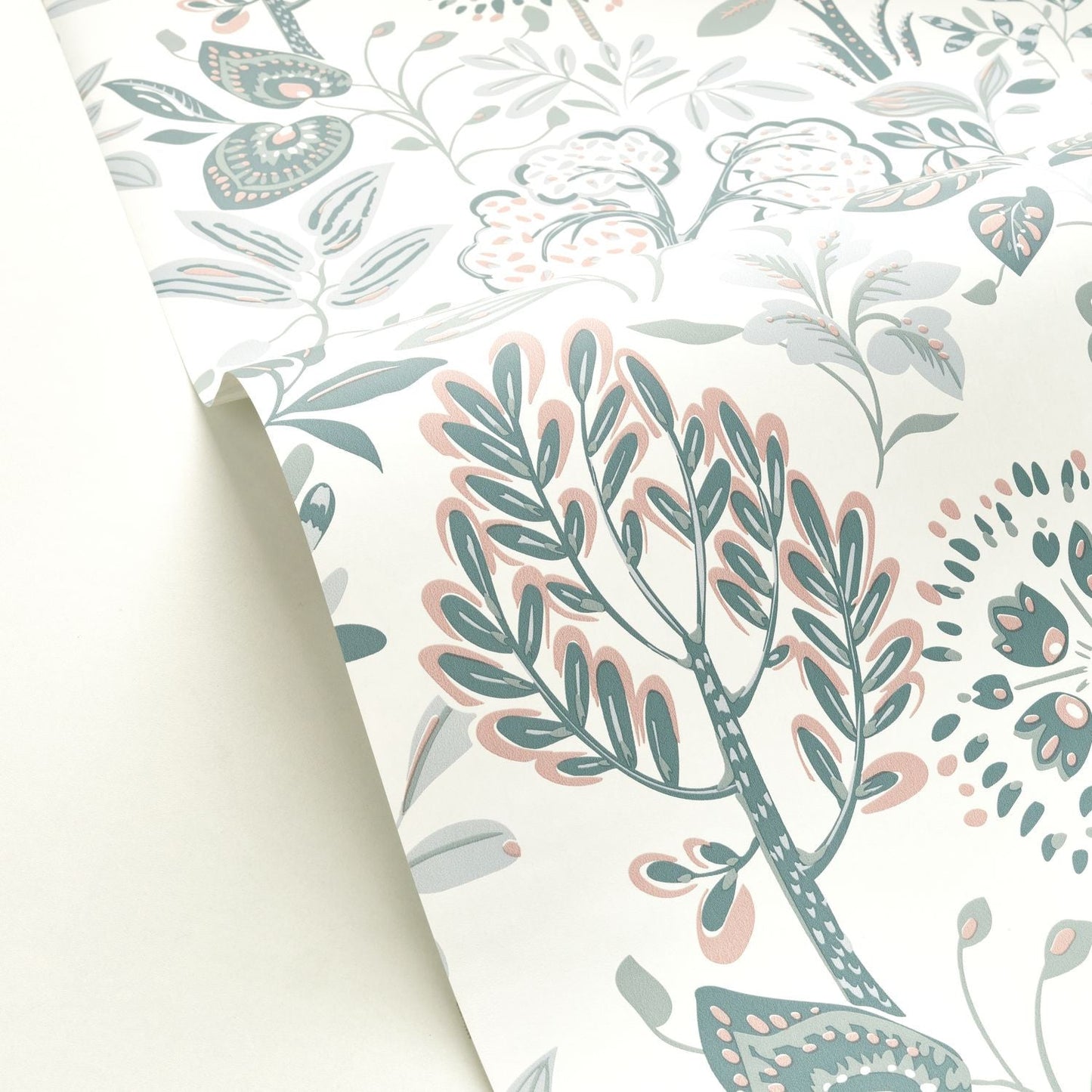 Louise Wallpaper - Vert De Gris - Caselio - 103117000 - Premier Wallcovering