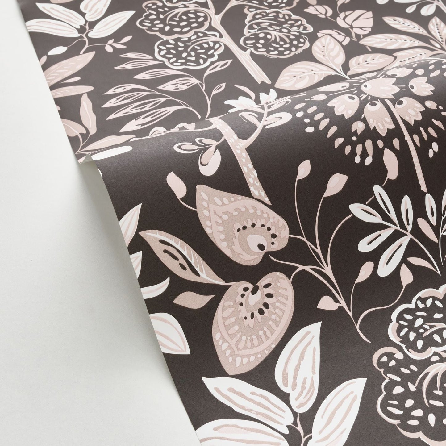 Louise Wallpaper - Noir - Caselio - 103111099 - Premier Wallcovering