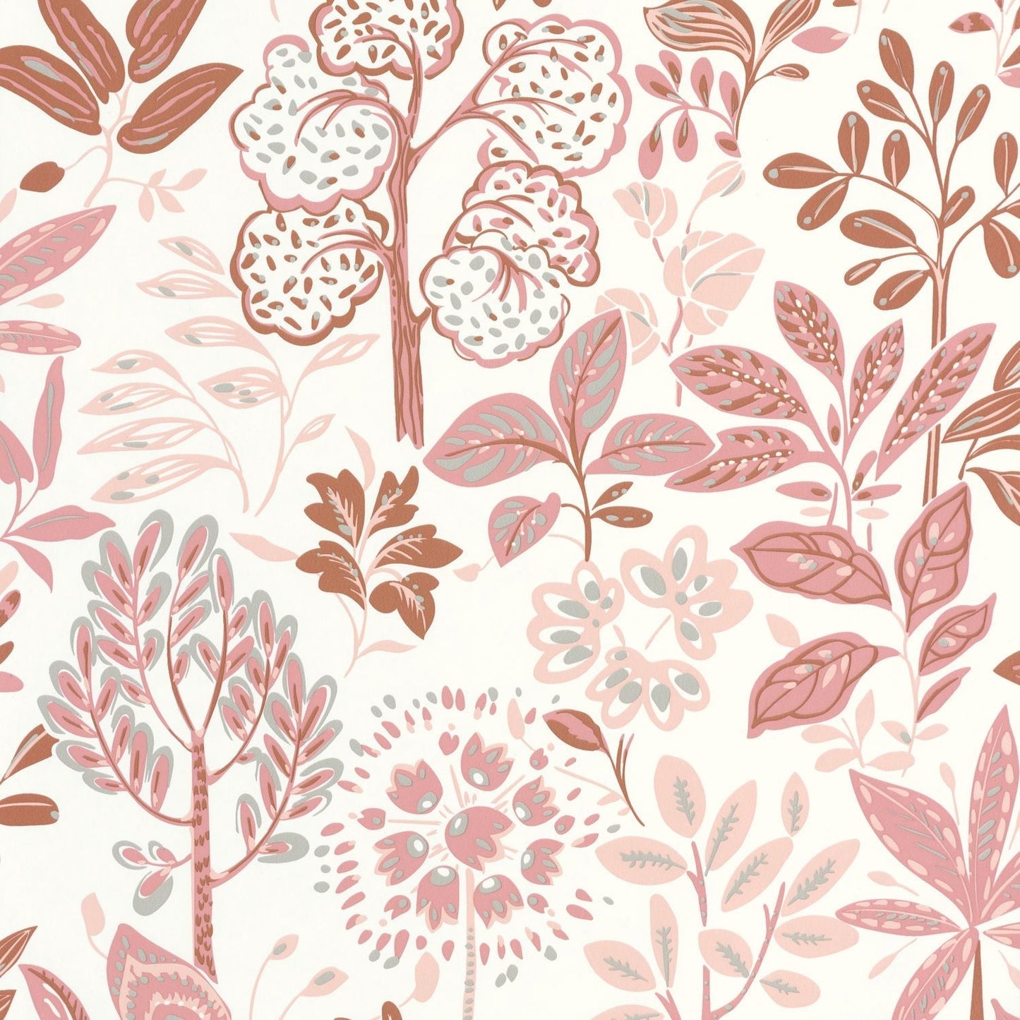 Louise Wallpaper - Rose - Caselio - 103114000 - Premier Wallcovering