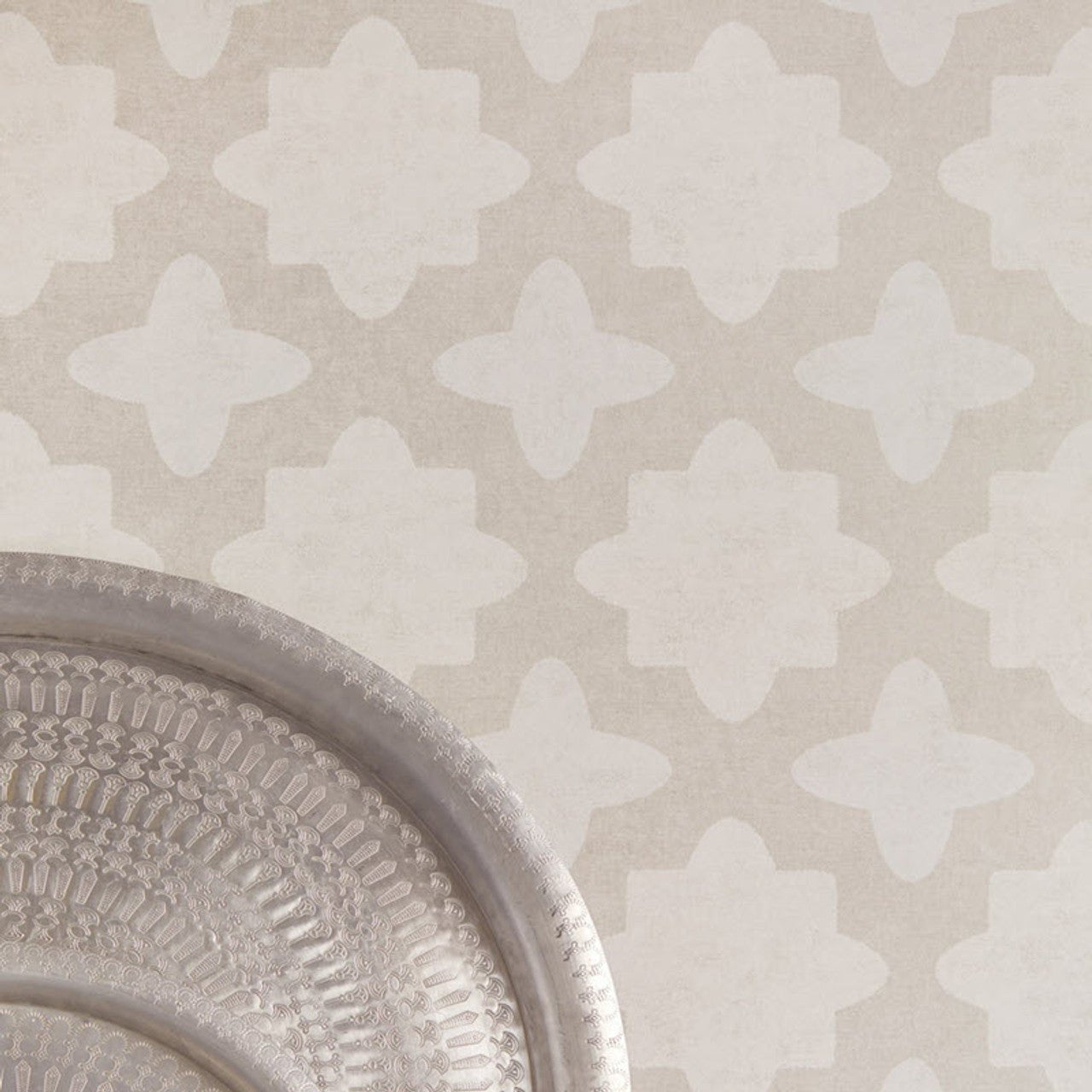 Lounge Geometric Motif Wallpaper - Grey - Eijffinger - 388741 - Premier Wallcovering