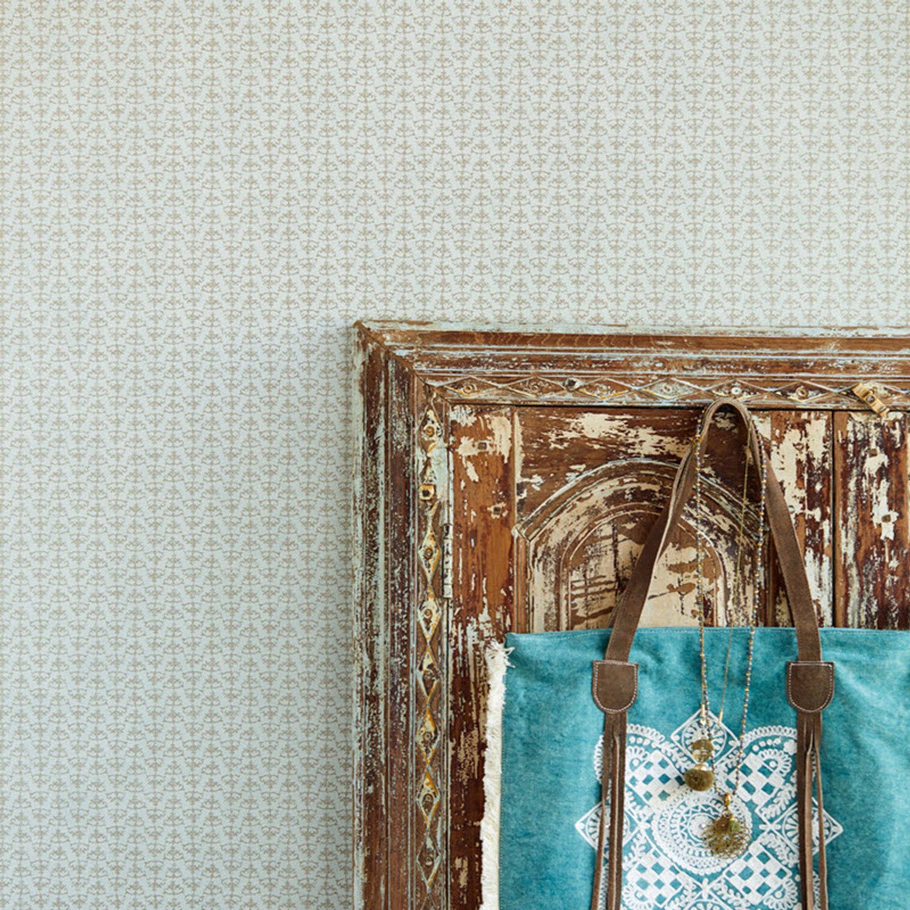 Lounge Motif Style Wallpaper - Teal - Eijffinger - 388732 - Premier Wallcovering