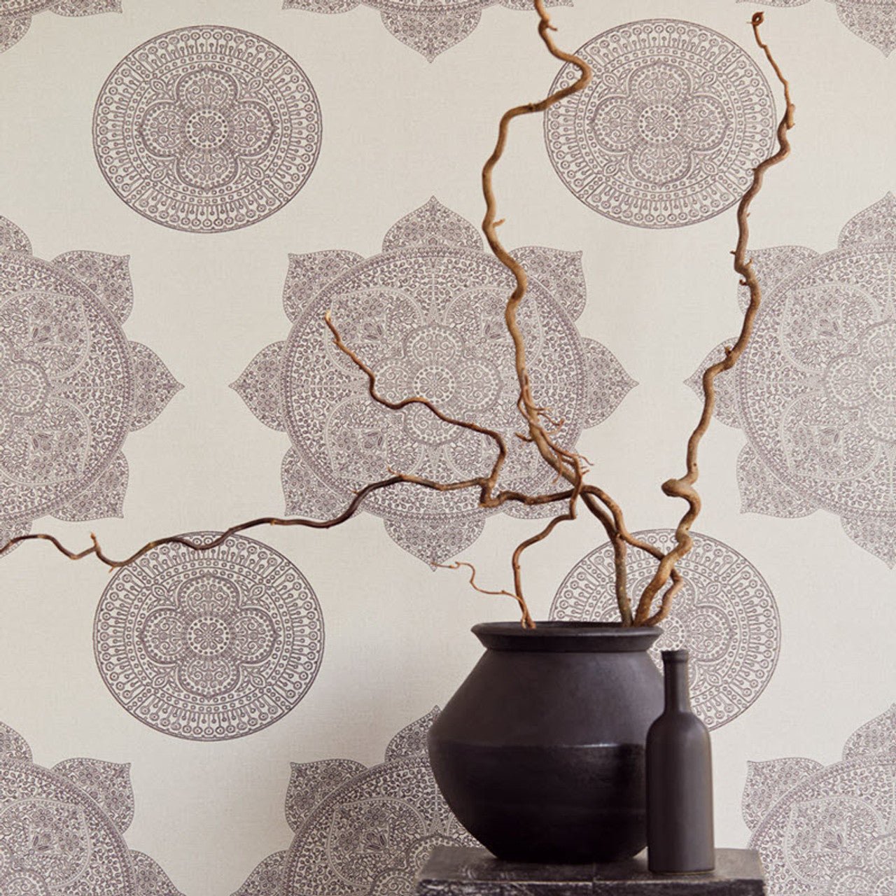 Lounge Motif Wallpaper - Beige - Eijffinger - 388784 - Premier Wallcovering
