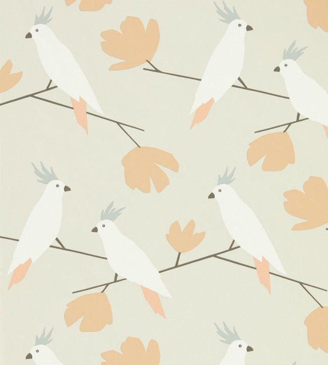 Love Birds Wallpaper - Blush - NESW112221 - Scion - Premier Wallcovering