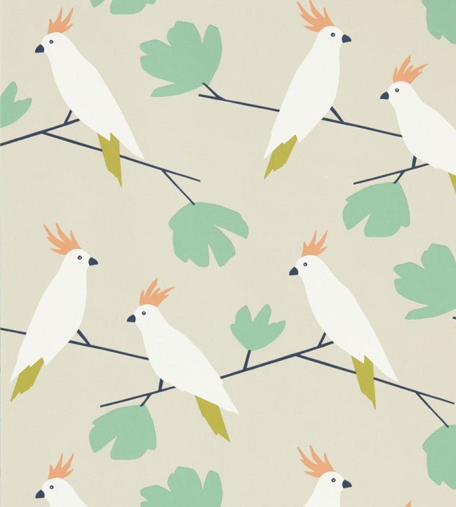 Love Birds Wallpaper - Flamenco - NESW112219 - Scion - Premier Wallcovering