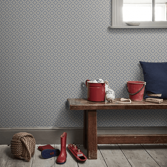 Love Wallpaper - Blue - Boråstapeter - 4820 - Premier Wallcovering