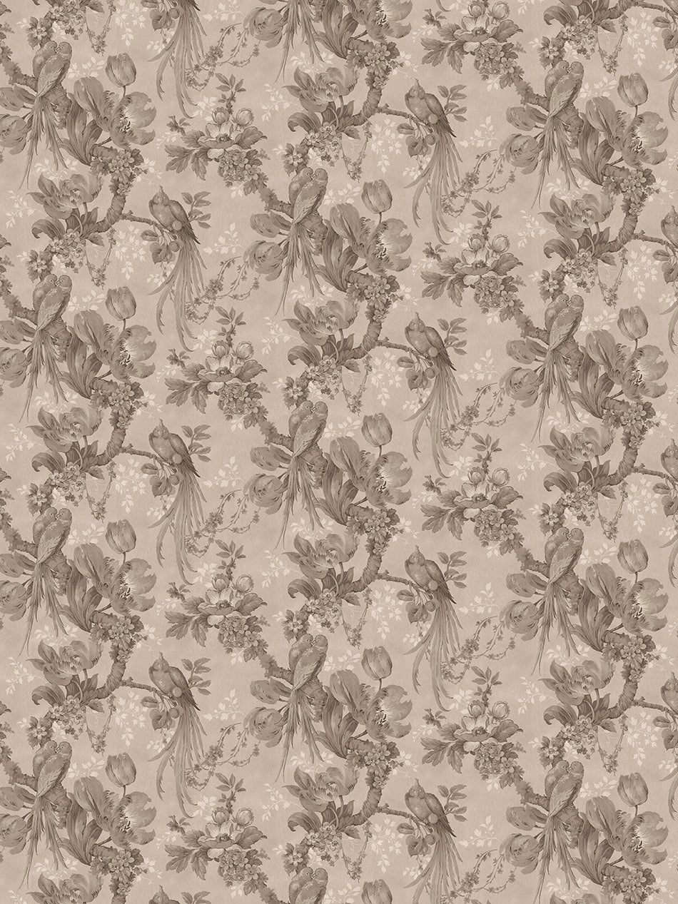 Lovebirds Wallpaper - Faded Hollywood - Divine Savages - DVS179-LVEBRDS-HOLW-WR - Premier Wallcovering