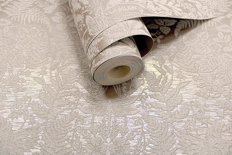 Loxley Wallpaper - Taupe - Holden Décor - 65804 - Premier Wallcovering