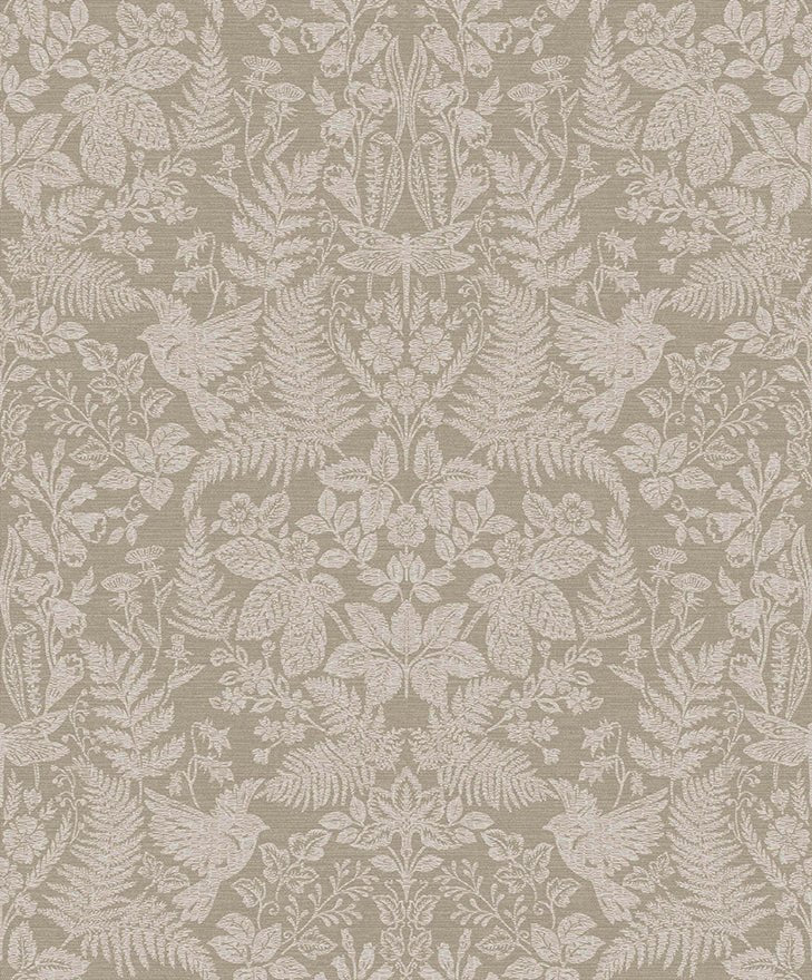 Loxley Wallpaper - Taupe - Holden Décor - 65804 - Premier Wallcovering