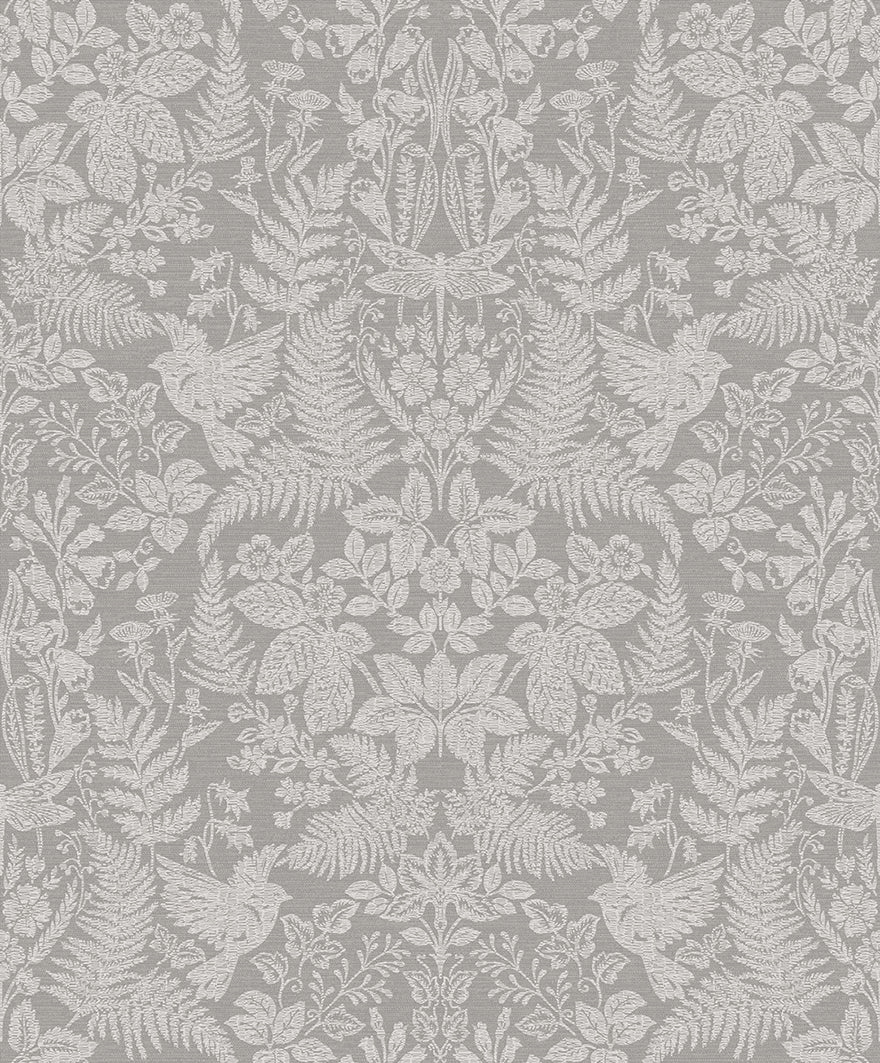 Loxley Wallpaper - Grey - Holden Décor - 65803 - Premier Wallcovering