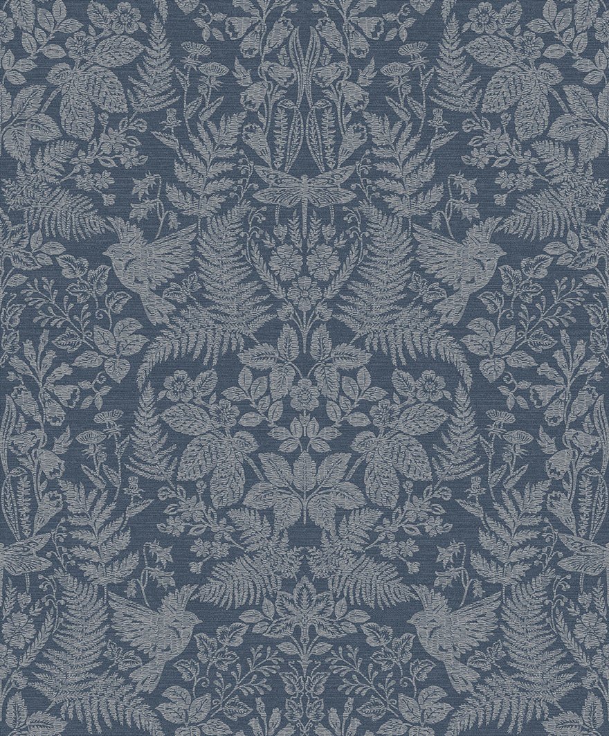 Loxley Wallpaper - Navy - Holden Décor - 65801 - Premier Wallcovering