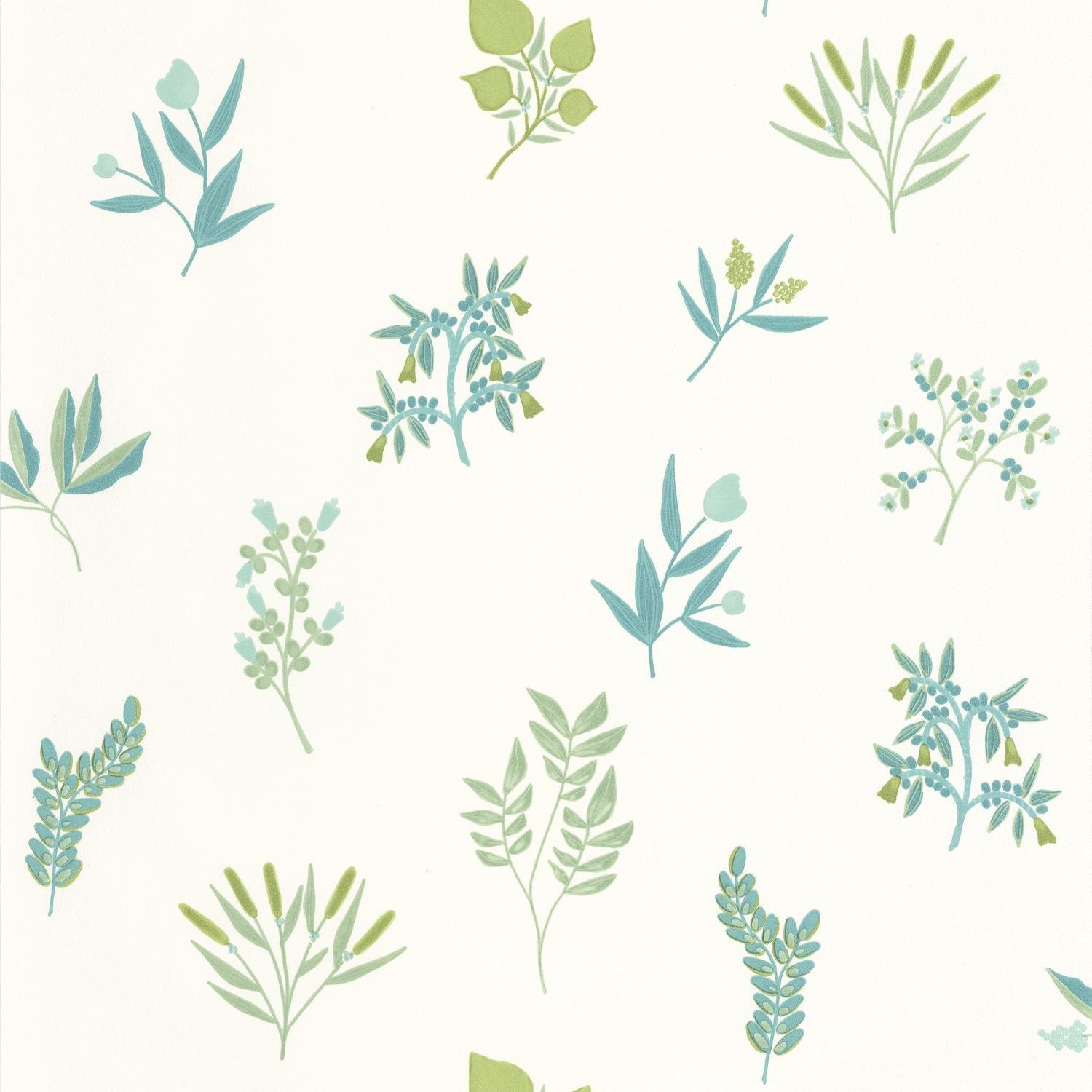 Luck Wallpaper - Vert D'eau - Caselio - 105370721 - Premier Wallcovering