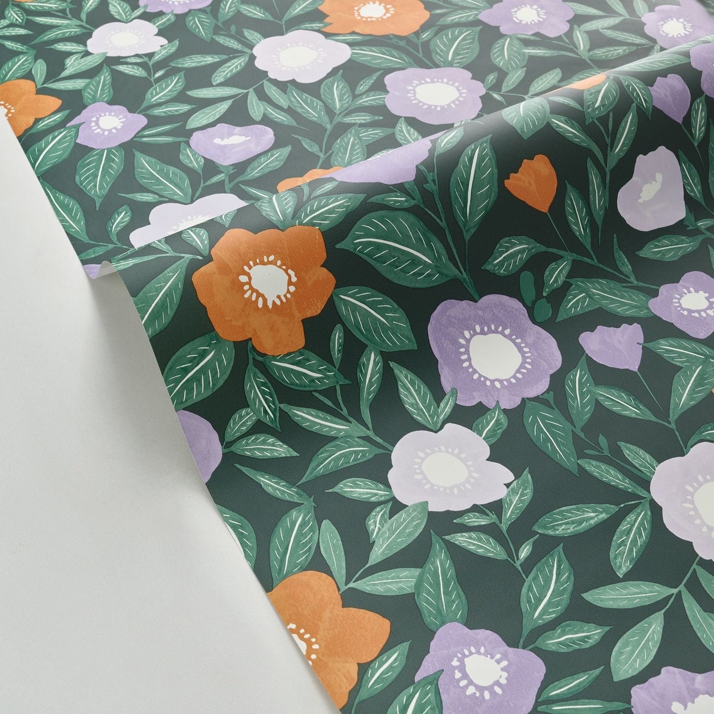 Lucky Wallpaper - Violet Orange - Caselio - 104077768 - Premier Wallcovering