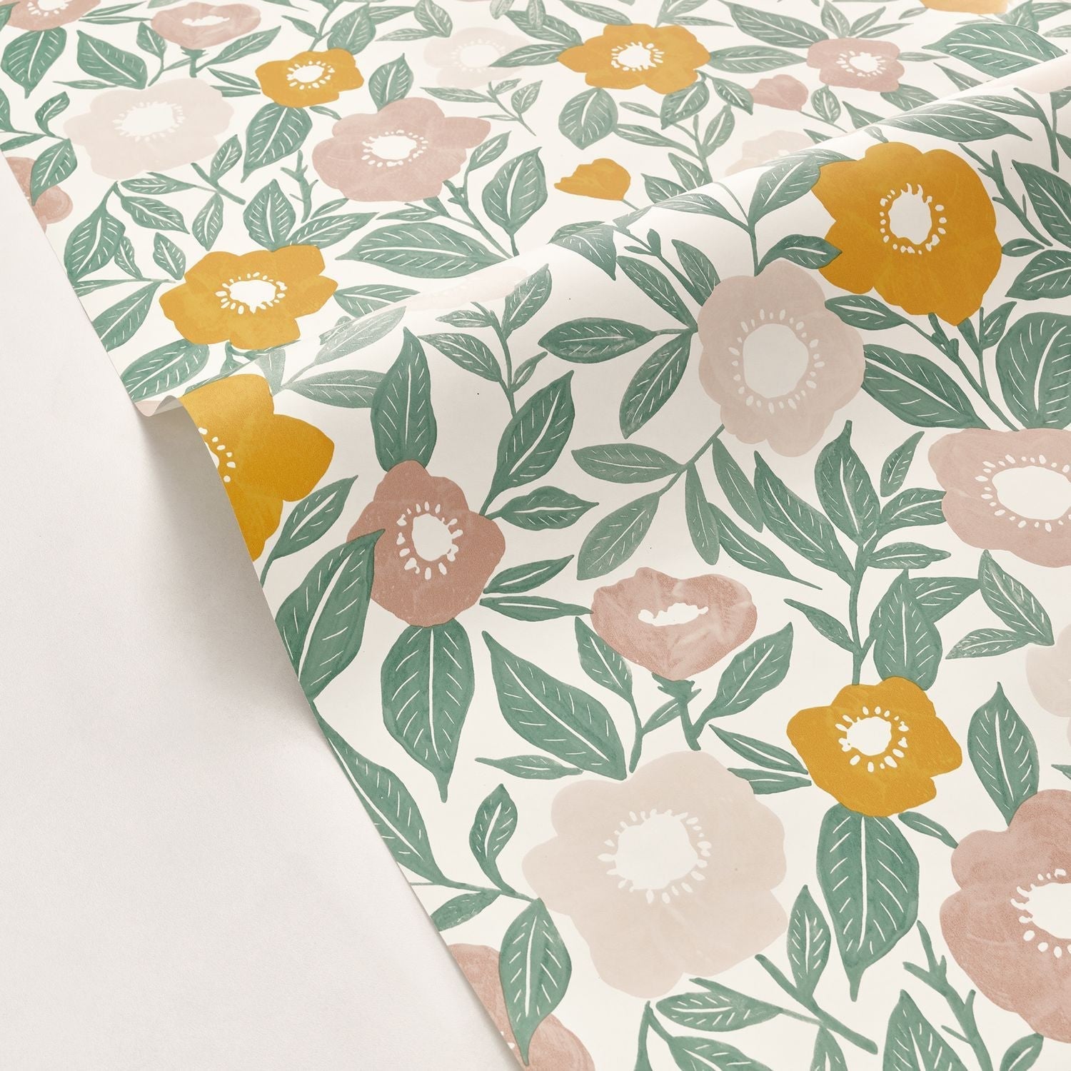 Lucky Wallpaper - Rose Jaune - Caselio - 104070734 - Premier Wallcovering