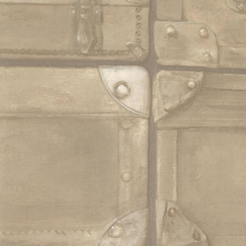Luggage Wallpaper - Vellum - Andrew Martin - ENGLUVE - Premier Wallcovering