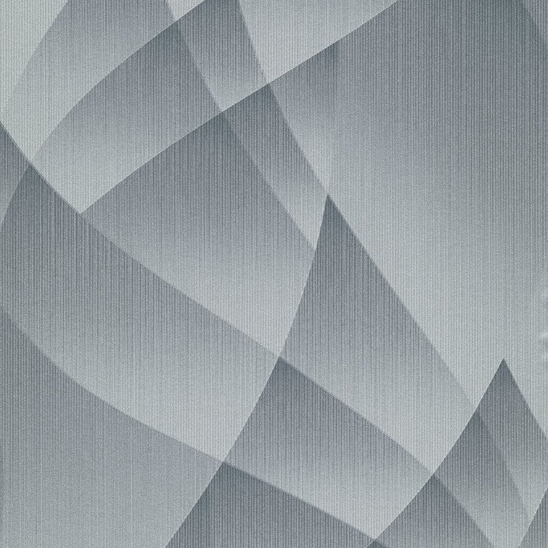 Lumina Geometric Metallic Wallpaper - Silver - Erismann - 10374 - 29 - Premier Wallcovering