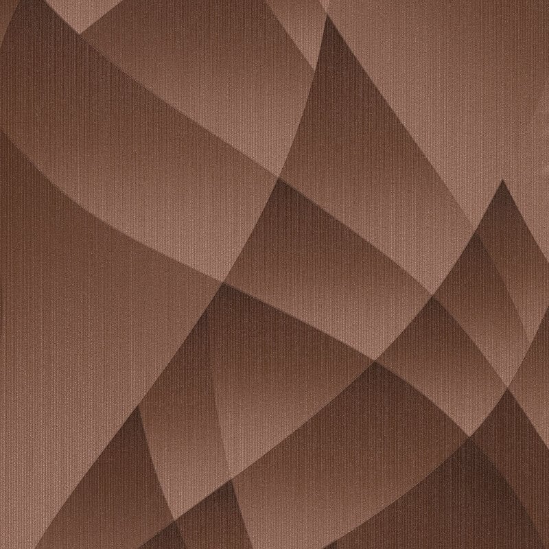 Lumina Geometric Metallic Wallpaper - Bronze - Erismann - 10374 - 48 - Premier Wallcovering