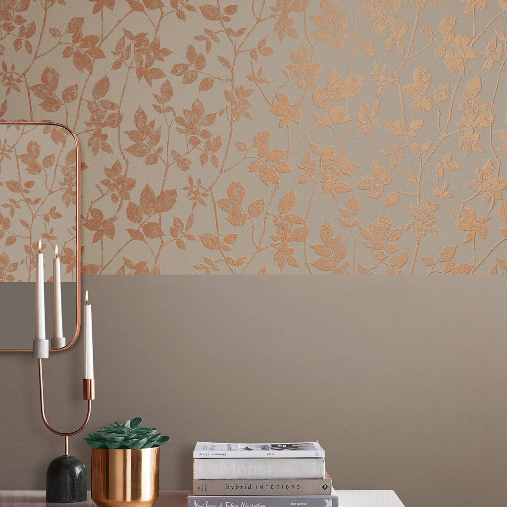 Luna Wallpaper - Natural - Graham & Brown - 113946 - Premier Wallcovering