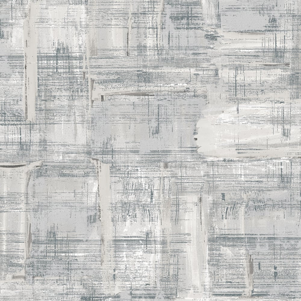 Lustre Abstract Wallpaper - Silver Grey - Galerie - SM0604 - Premier Wallcovering
