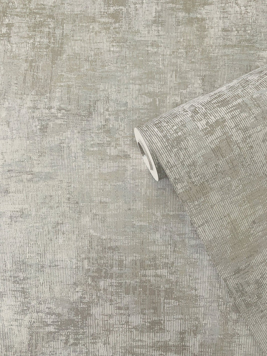 Lustre Concrete Wallpaper - Dark Beige - Galerie - SP - LS5003 - Premier Wallcovering