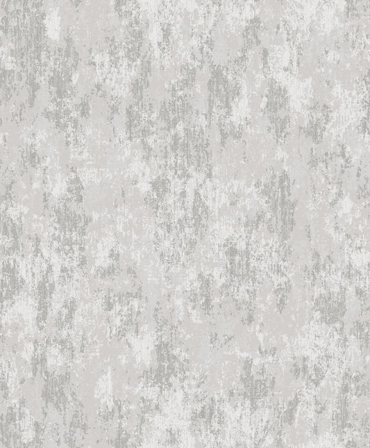 Lustre Distressed Wallpaper - Silver Grey - Galerie - SR28101 - Premier Wallcovering