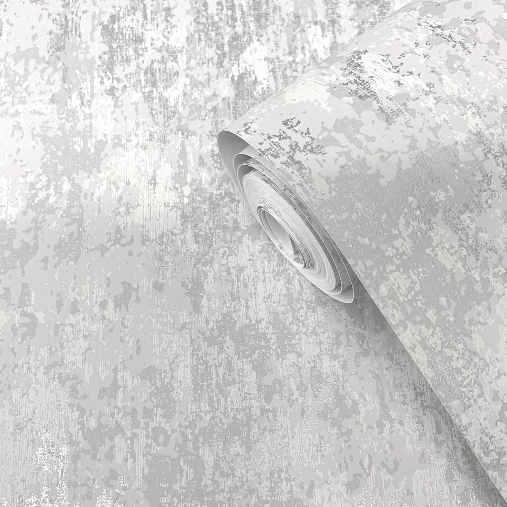 Lustre Distressed Wallpaper - White - Galerie - SP-LS5001 - Premier Wallcovering