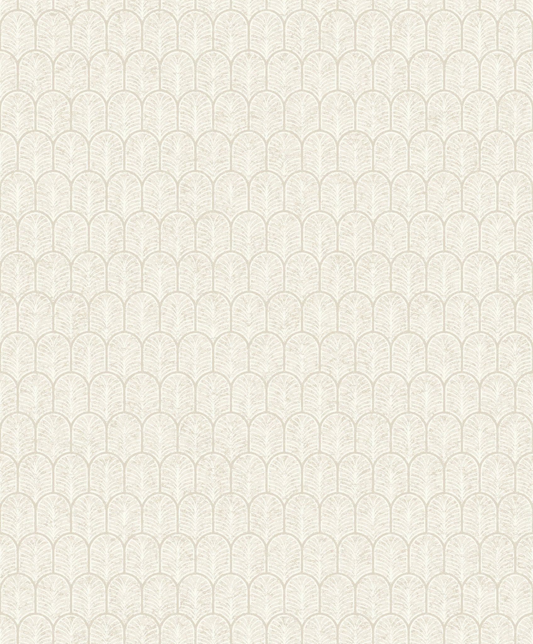 Lustre Geo Arch Wallpaper - White - Galerie - F - VL6001 - Premier Wallcovering