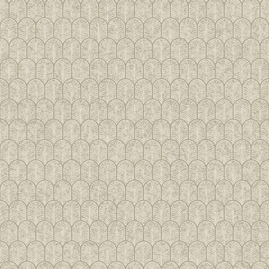 Lustre Geo Arch Wallpaper - Dark Cream - Galerie - F-VL6003 - Premier Wallcovering
