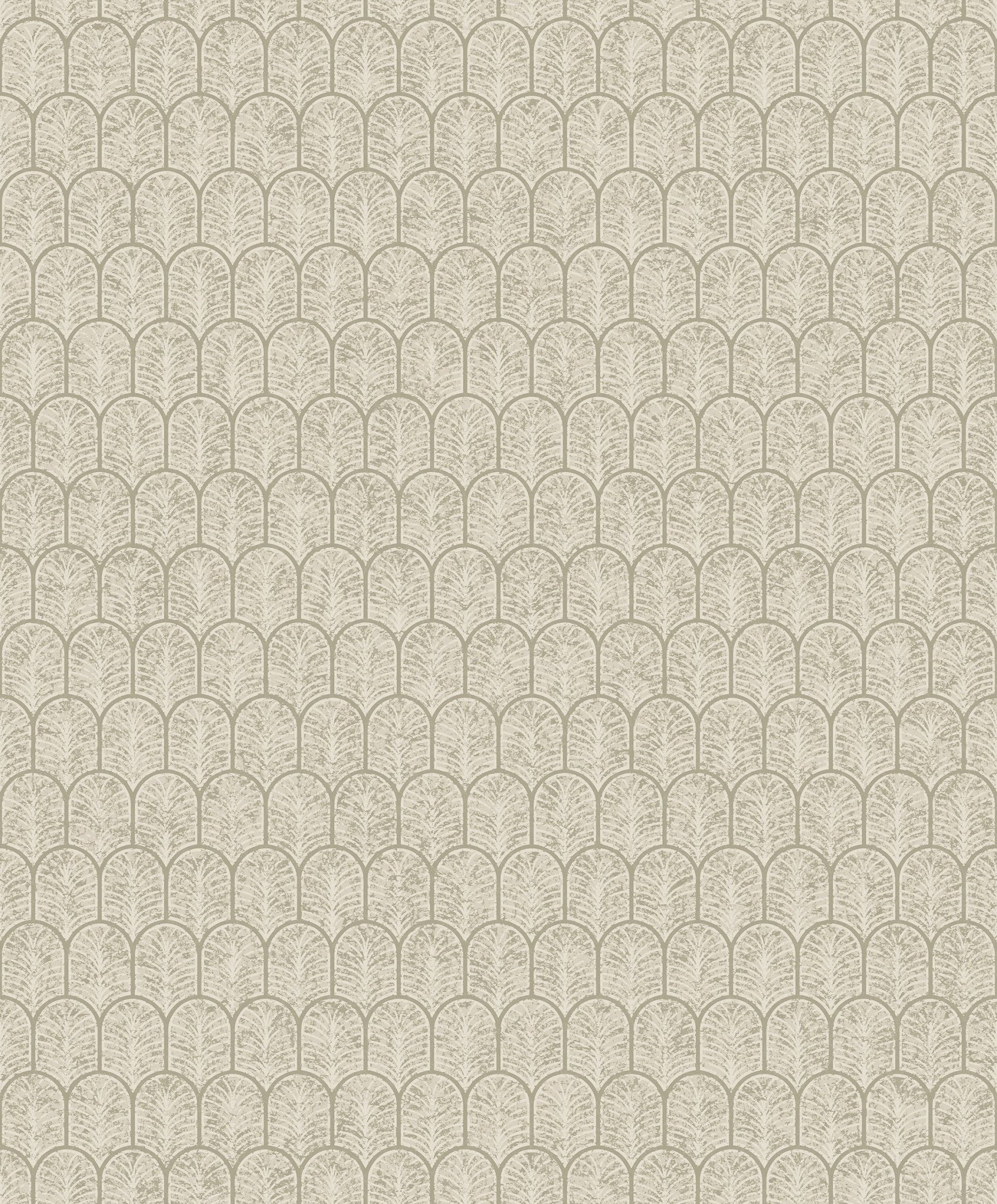 Lustre Geo Arch Wallpaper - Dark Cream - Galerie - F - VL6003 - Premier Wallcovering