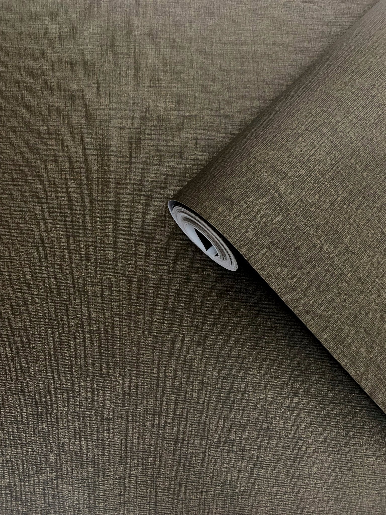 Lustre Plain Wallpaper - Brown - Galerie - F - SR8007 - Premier Wallcovering