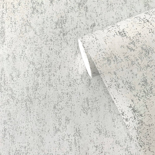 Lustre Speck Wallpaper - Silver Grey - Galerie - SR28401 - Premier Wallcovering