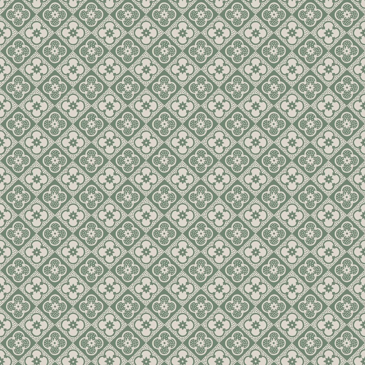 Lyckan Wallpaper - Emerald - Sandberg - S10153 - Premier Wallcovering