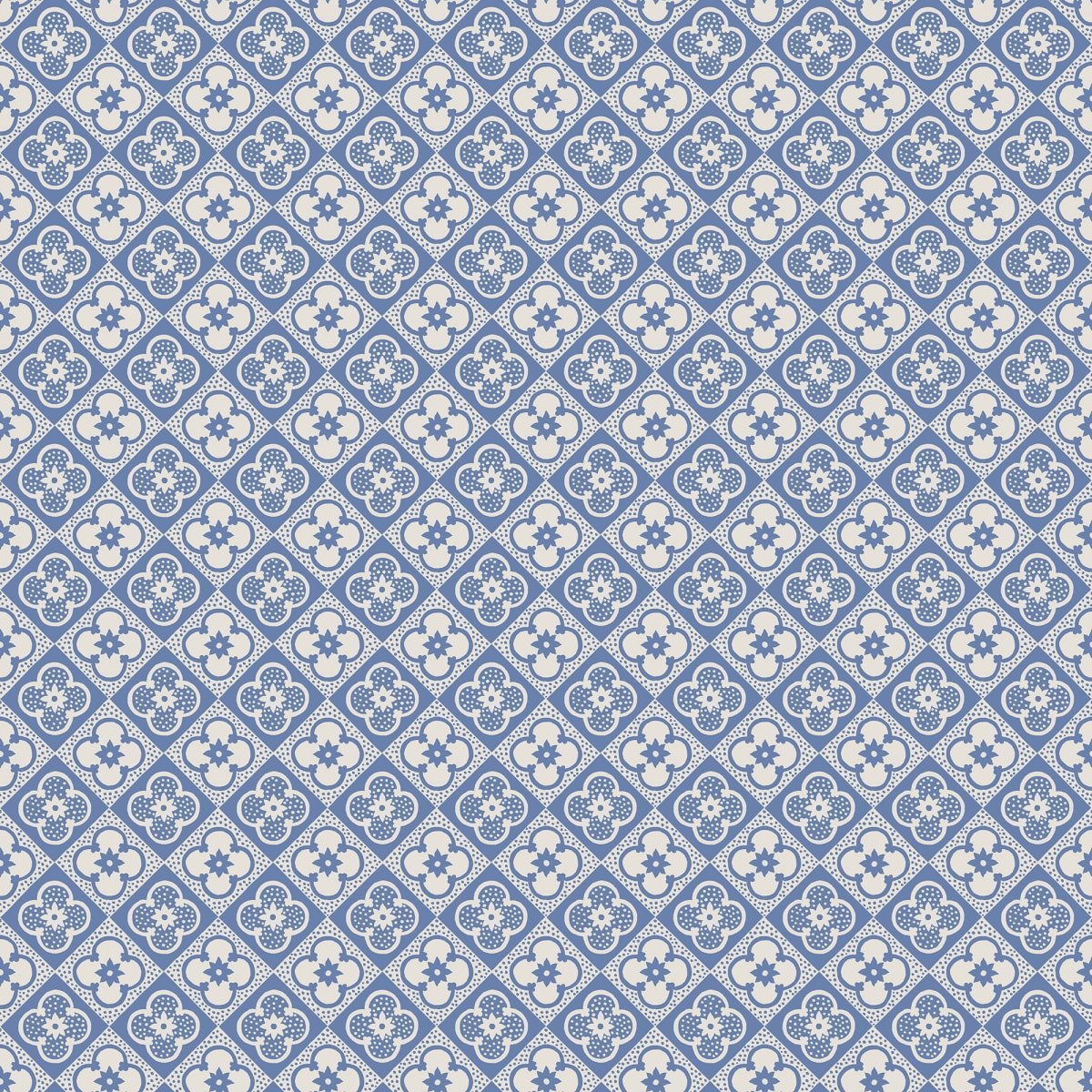 Lyckan Wallpaper - Sapphire - Sandberg - S10150 - Premier Wallcovering