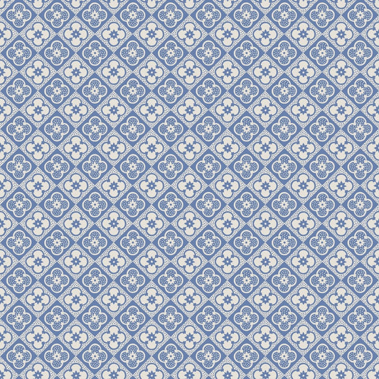Lyckan Wallpaper - Sapphire - Sandberg - S10150 - Premier Wallcovering