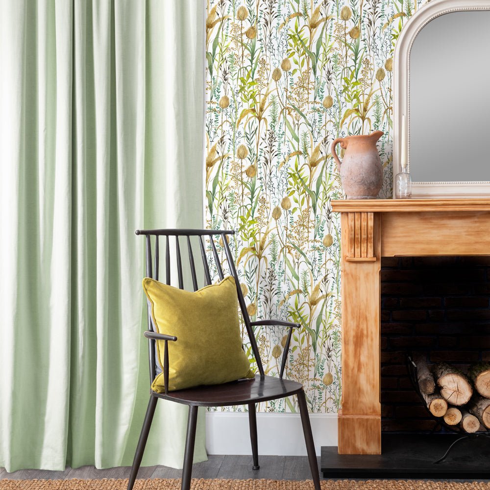 Lydiard Wallpaper - Linen - Voyage Maison - LYDIARD/WPO/LIN - Premier Wallcovering