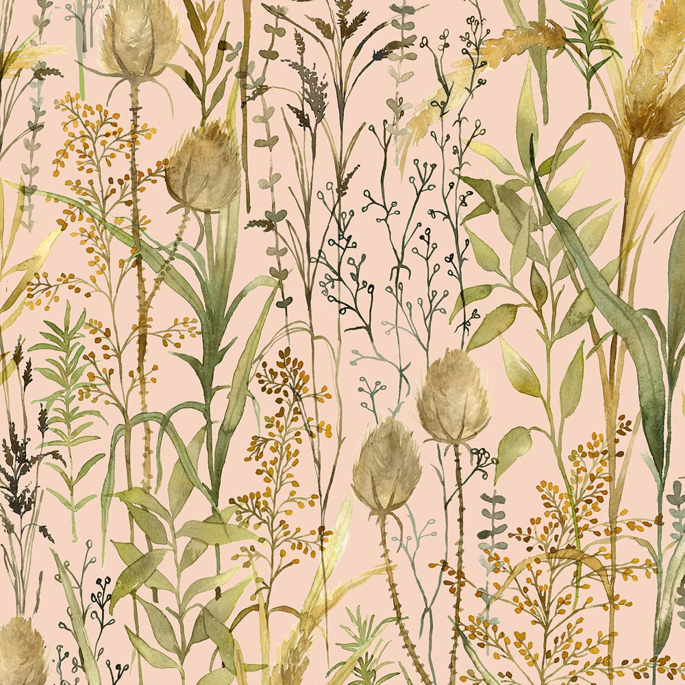 Lydiard Wallpaper - Apricot - Voyage Maison - LYDIARD/WPO/APR - Premier Wallcovering