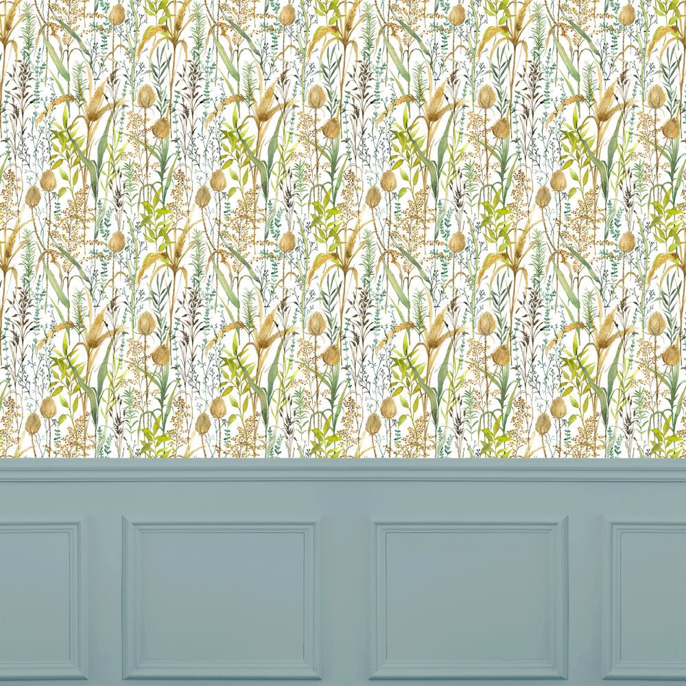 Lydiard Wallpaper - Linen - Voyage Maison - LYDIARD/WPO/LIN - Premier Wallcovering