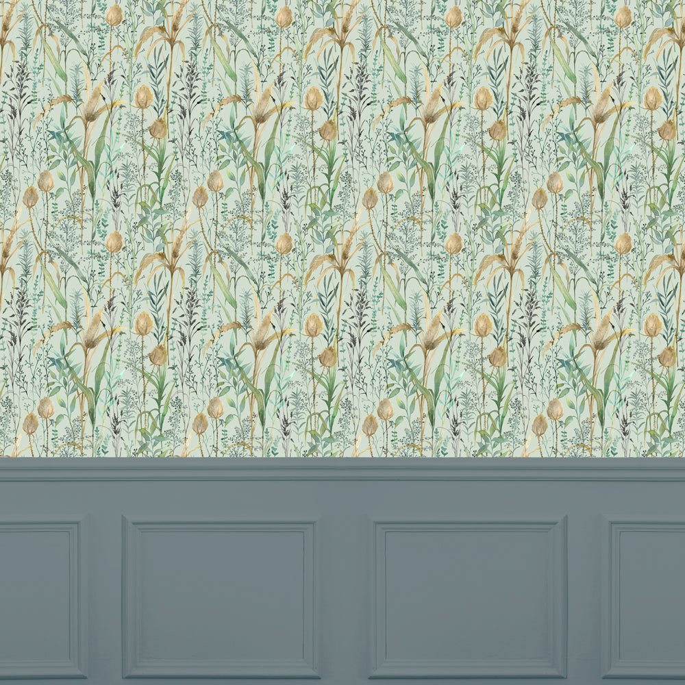 Lydiard Wallpaper - Sky - Voyage Maison - LYDIARD/WPO/SKY - Premier Wallcovering