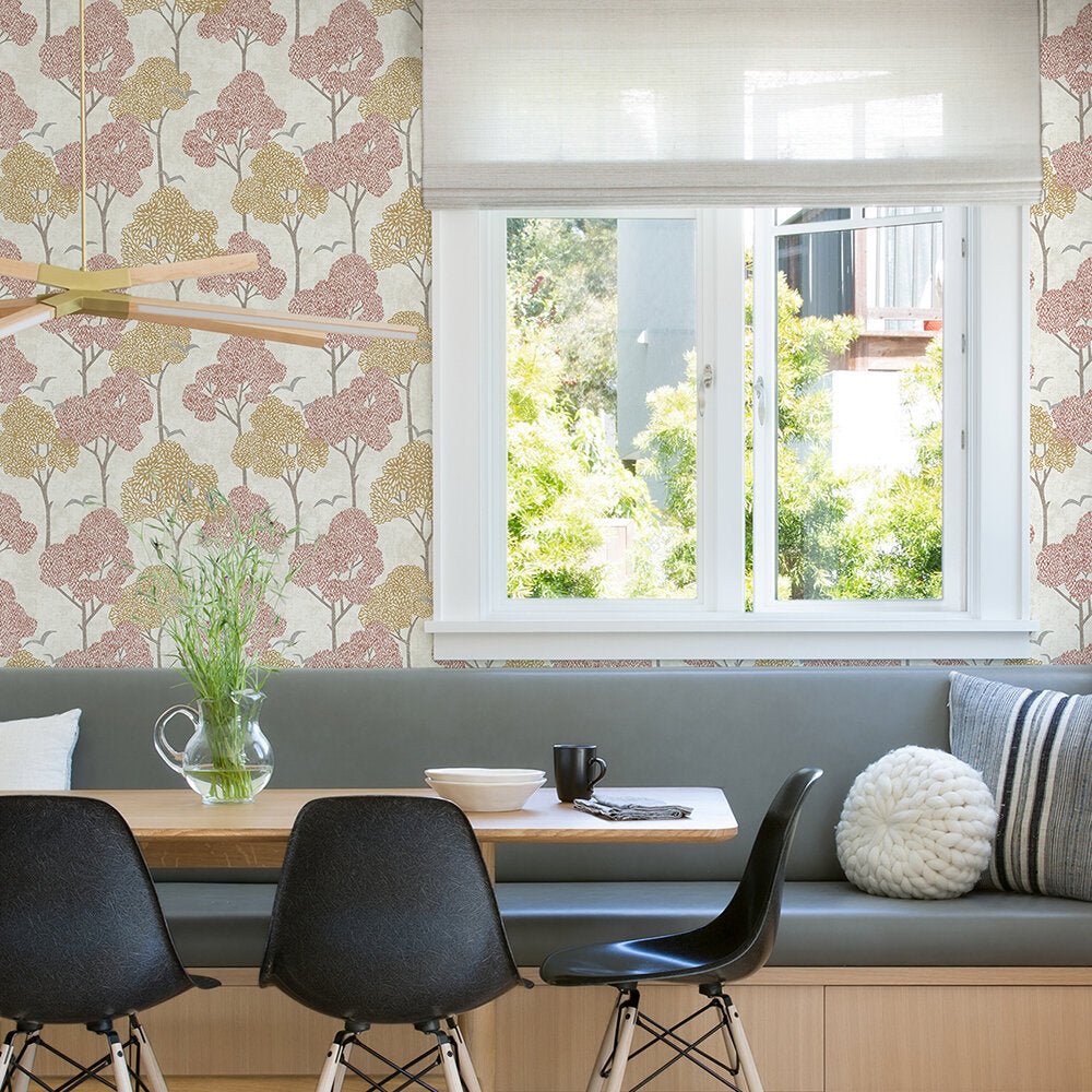 Lykke Wallpaper - Coral - A Street Prints - FD26544 - Premier Wallcovering